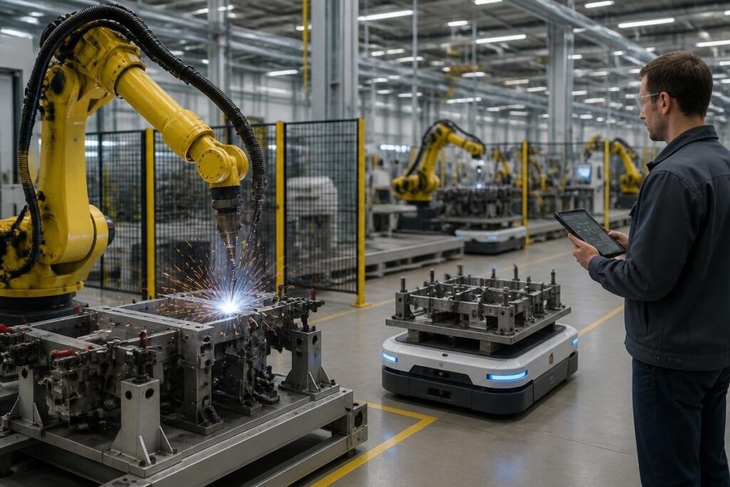 How robots are changing modern factories